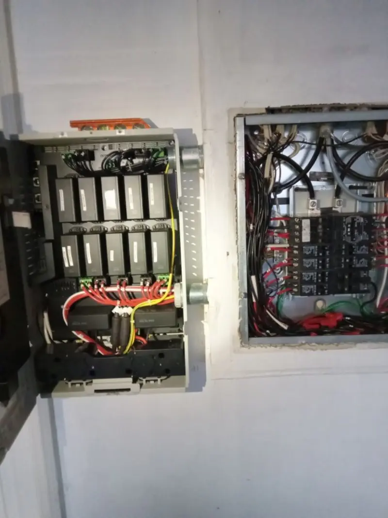 Electrical panel upgrade completed for Carbon Monoxide Detector Installation in Beulah